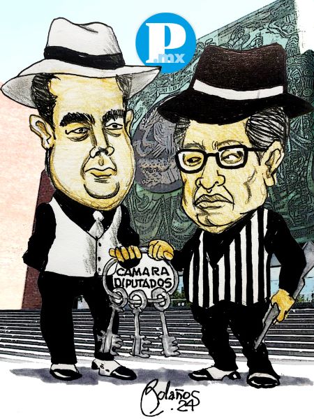 La dupla temible que controla los diputados Ricardo Morena y Pedro Haces  al estilo gangsteril del PRI sindicalista "Han vuelto"🔄