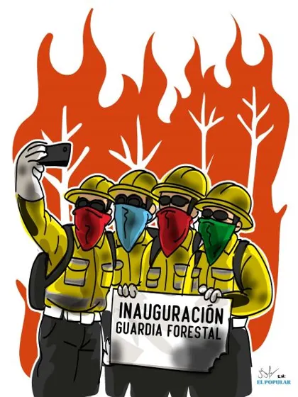¡Fuego, fuego!