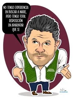 Enrique Rivera como titular de la Comisión de Búsqueda de Personas...