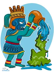 ¡Tláloc enfureció!