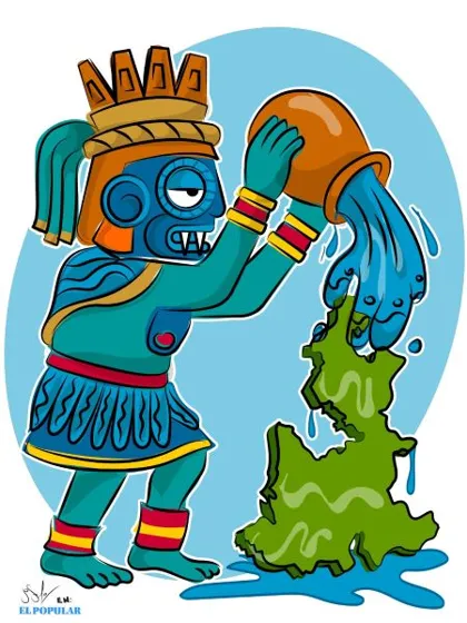 ¡Tláloc enfureció!