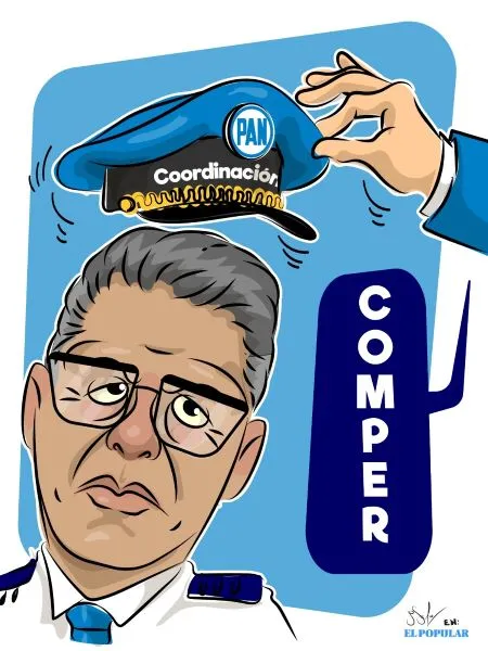 Marcos Castro  fue removido de la coordinación del PAN... ¡y ni cuenta se dio!