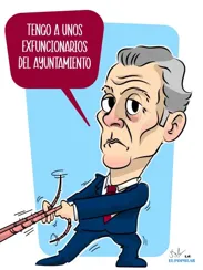 Parece que alguien se llevó el queso en el  Ayuntamiento de Puebla , pero dejó la trampa...
