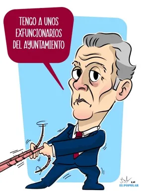 Parece que alguien se llevó el queso en el  Ayuntamiento de Puebla , pero dejó la trampa...