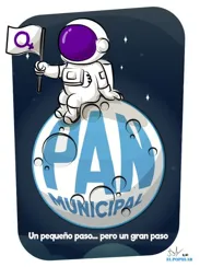 El Pan Puebla presume su “gran salto” como si fuera a la luna