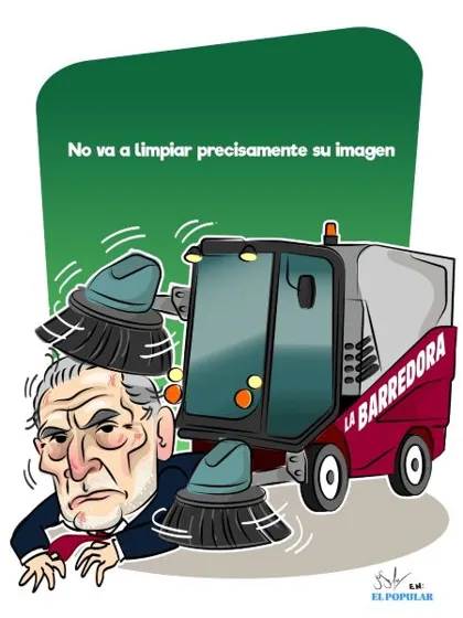 ¡La Barredora lo está barriendo!