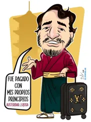 La “justa medianía” de Andy López Beltrán incluye viaje a Japón en hotel de 50 mil pesos la noche y shopping en tiendas de lujo…