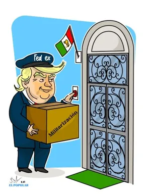 La ayuda que México no pidió: tropas estadounidenses para combatir cárteles de la droga.