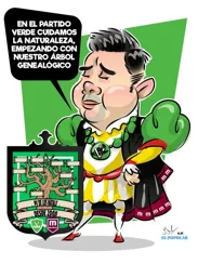 En el Partido Verde de Puebla, la reforestación es familiar