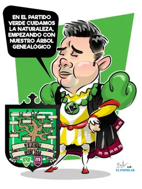 En el Partido Verde de Puebla, la reforestación es familiar