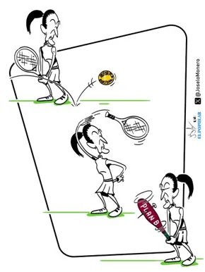 En la cancha de la reforma electoral, la presidenta  Claudia Sheinbaum saca sus mejores reveses