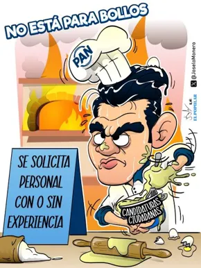 PAN  prende el horno... y pone a prueba sus recetas pol&iacute;ticas con una pizca de Cuarta Transformaci&oacute;n
