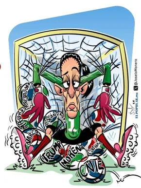 Ni Jorge Campos en sus mejores tiempos, ni Memo Ochoa en sus seis mundiales...