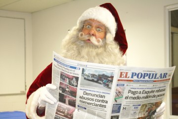 Llega Santa Claus a la Angelópolis