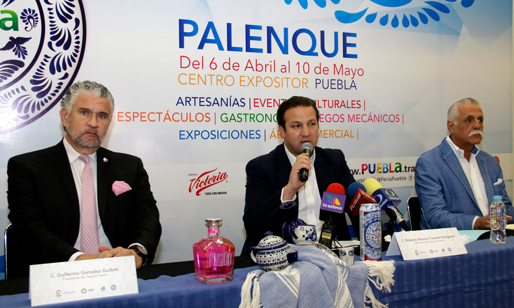 Presentan cartel del Palenque de la Feria de Puebla