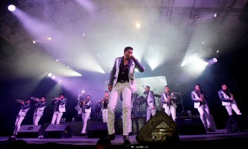 Los Recoditos homenajean a Joan Sebastian en la Feria de Puebla