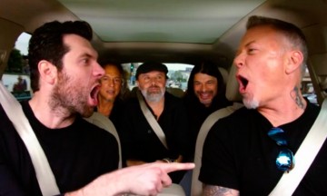 Metallica, el siguiente invitado del Carpool Karaoke