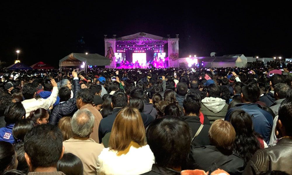 Así se vivió el concierto de Los Ángeles Azules en Cholula