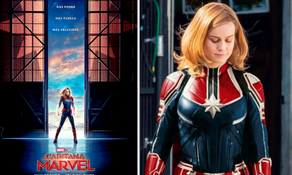 Por esto modificaron el p&oacute;ster de Capit&aacute;n Marvel