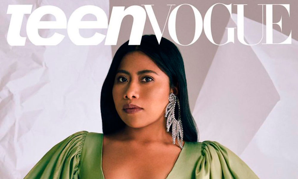 Yalitza Aparicio deslumbra en portada de Teen Vogue