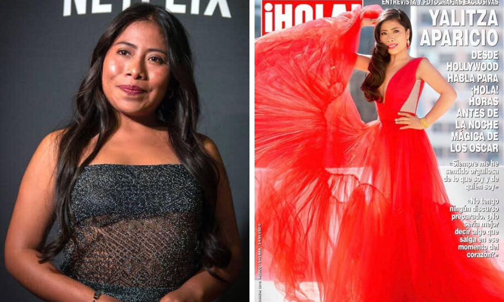 Critican exceso de Photoshop a Yalitza Aparicio en portada de ¡Hola! México