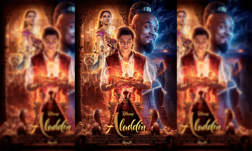 Disney revela nuevo tráiler y poster de la película Aladdín.