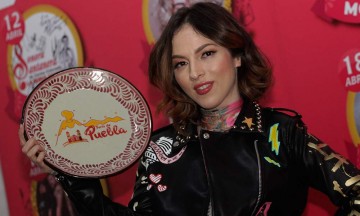 Paty Cantú sorprende a los poblanos en la Feria de Puebla
