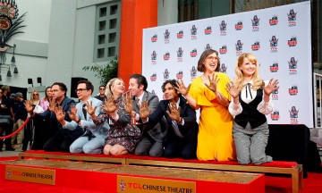 Dejan huella actores: The big bang theory