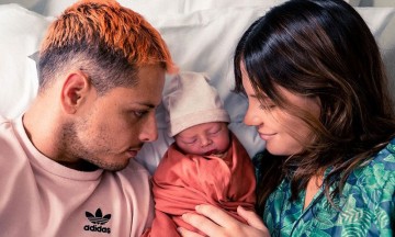 Javier Chicharito Hern&aacute;ndez se convierte en pap&aacute;