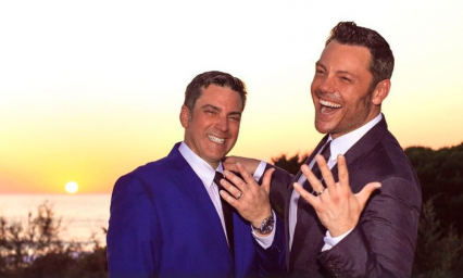 Se casa Tiziano Ferro; el que llam&oacute; bigotonas a las mexicanas