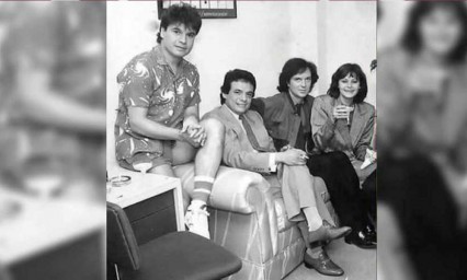 Durcal, Gabriel, Sesto y Jos&eacute;, una foto para la eternidad