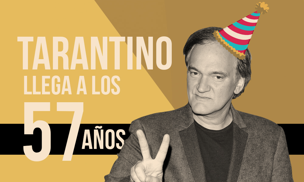 Tarantino llega a los 57 años
