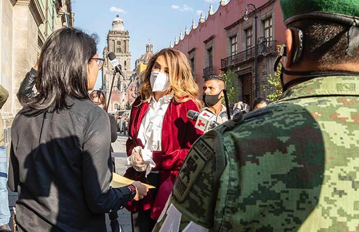 Ninel Conde va a Palacio Nacional a pedir ayuda a López Obrador 