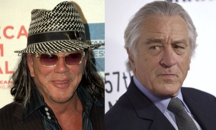 Mickey Rourke amenaza a Robert De Niro por Instagram