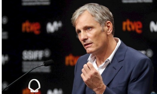 Recibe Viggo Mortensen el Premio Donostia del Festival español de San Sebastián