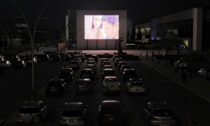 Se alista el autocine del CCU BUAP para fin de semana