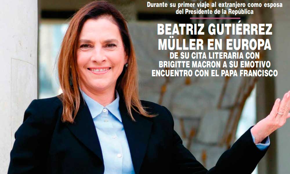 Así apareció Beatriz Gutiérrez Müller la revista ¡Hola! México