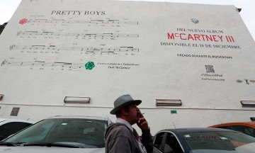 Así suena la nueva canción de Paul McCartney, pintada en Ciudad de México