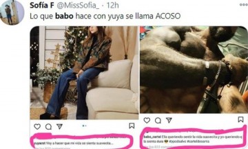 Tunden en las redes al Babo por acosador