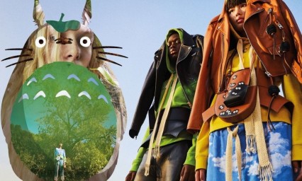 Loewe reproduce la iconógrafía de “Mi vecino Totoro” en una nueva colección