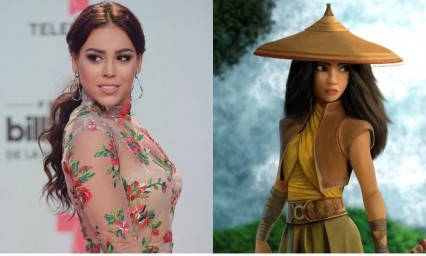 Danna Paola pondrá voz a un tema de “Raya y el Último dragón”