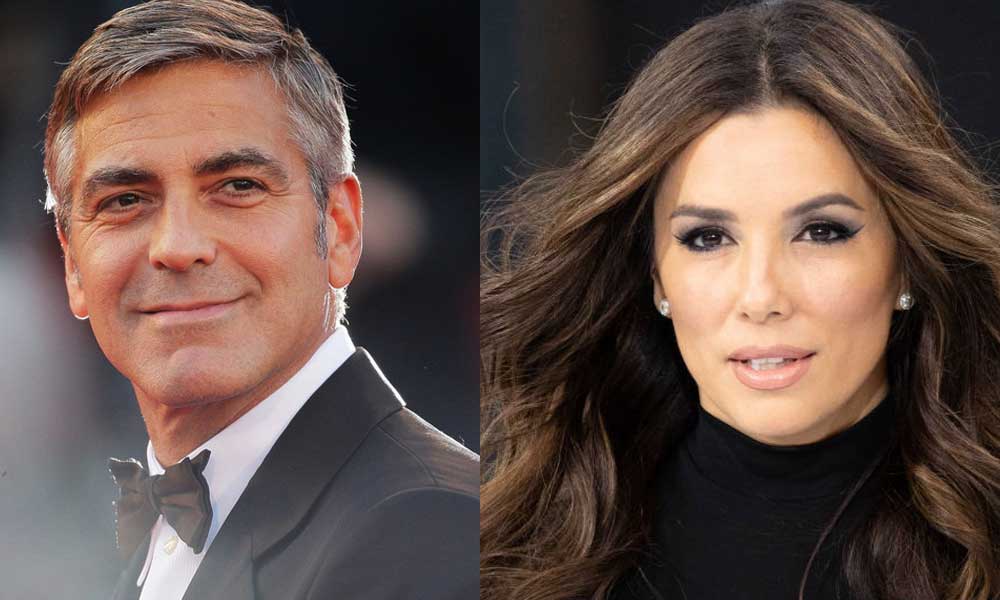 George Clooney y Eva Longoria abrirán una escuela en Los Ángeles para interesados en el cine