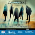 Conoce todos los detalles del concierto de Evanescence en México
