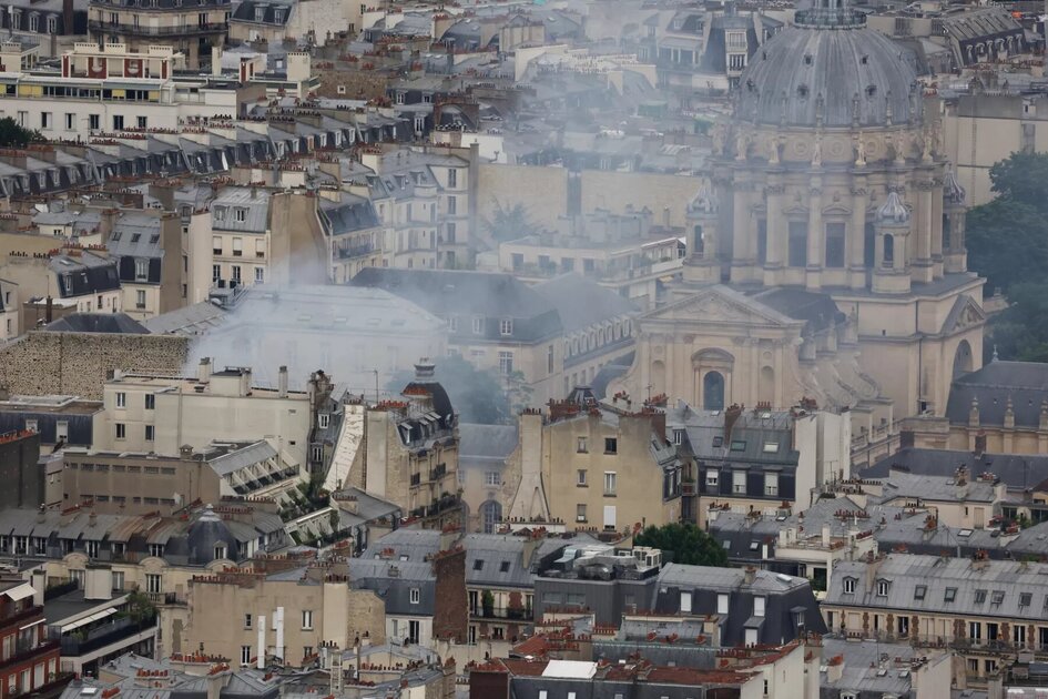  potente explosión de gas que ha sacudido este miércoles el quinto distrito de París,