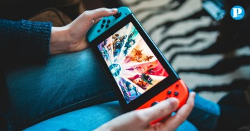 Fotografía de consola Nintendo Switch