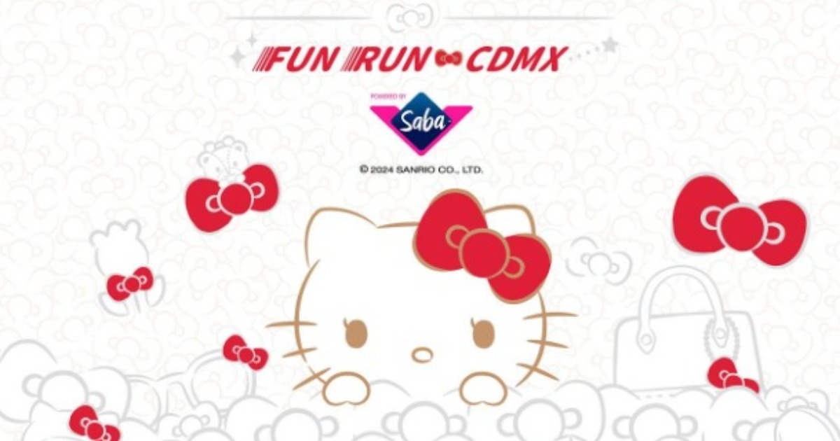 Hello Kitty Fun Run 2024 en CDMX: fecha, inscripción y horarios