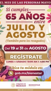 Pensión del Bienestar: Segunda oportunidad para registrarse en el programa