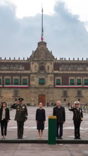 AMLO y Sheinbaum lideran conmemoración de sismos de 1985 y 2017