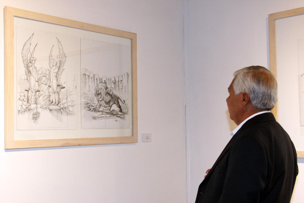 Llegan a la BUAP obras  de Ibáñez y Ruelas