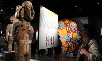 Mostrará el Templo Mayor la policromía de esculturas mexicas